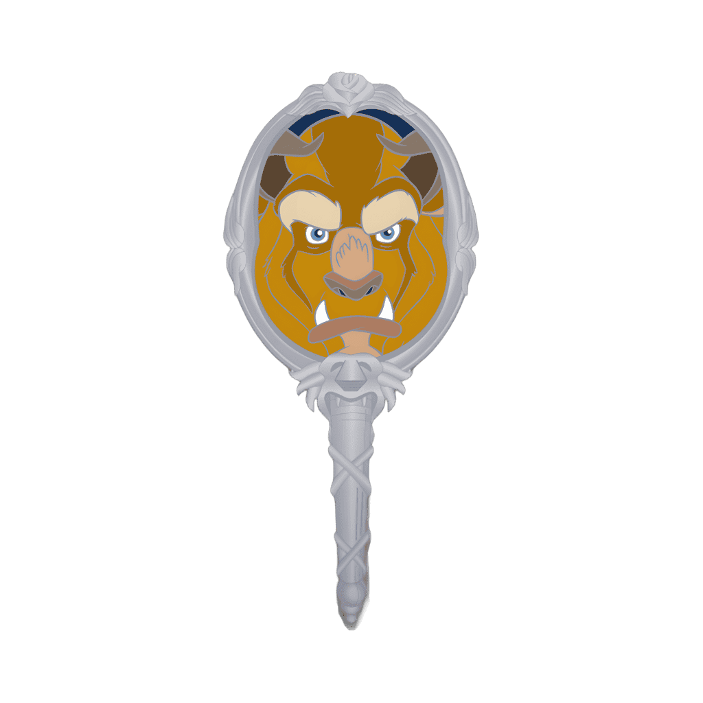 Enchanted Mirror Beast Disney pin