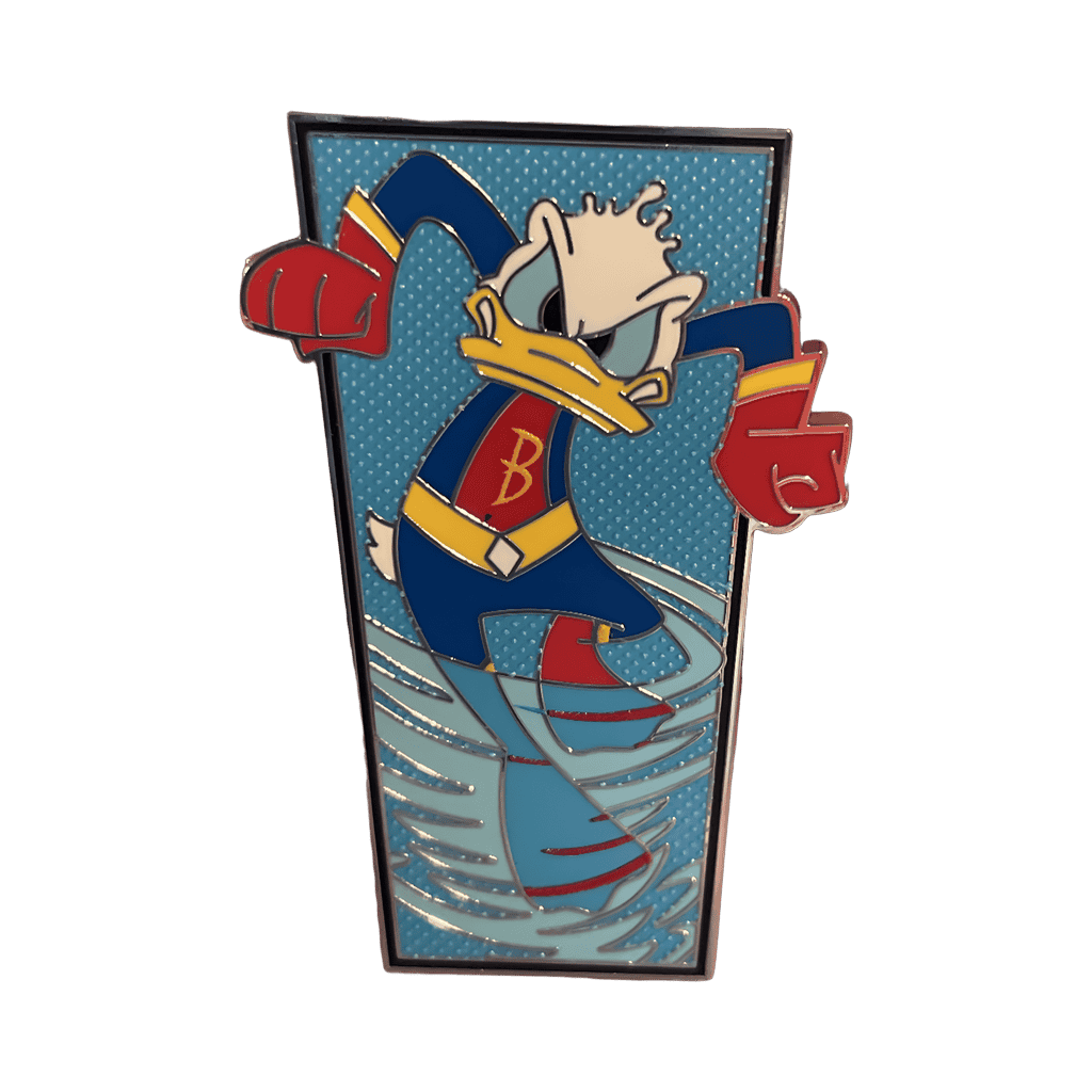 Superhero Donald Disney pin