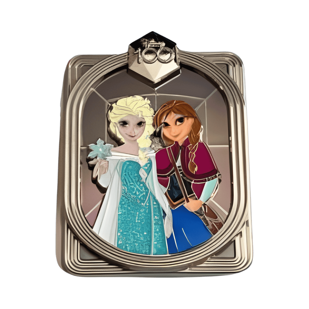 Elsa & Anna Disney pin