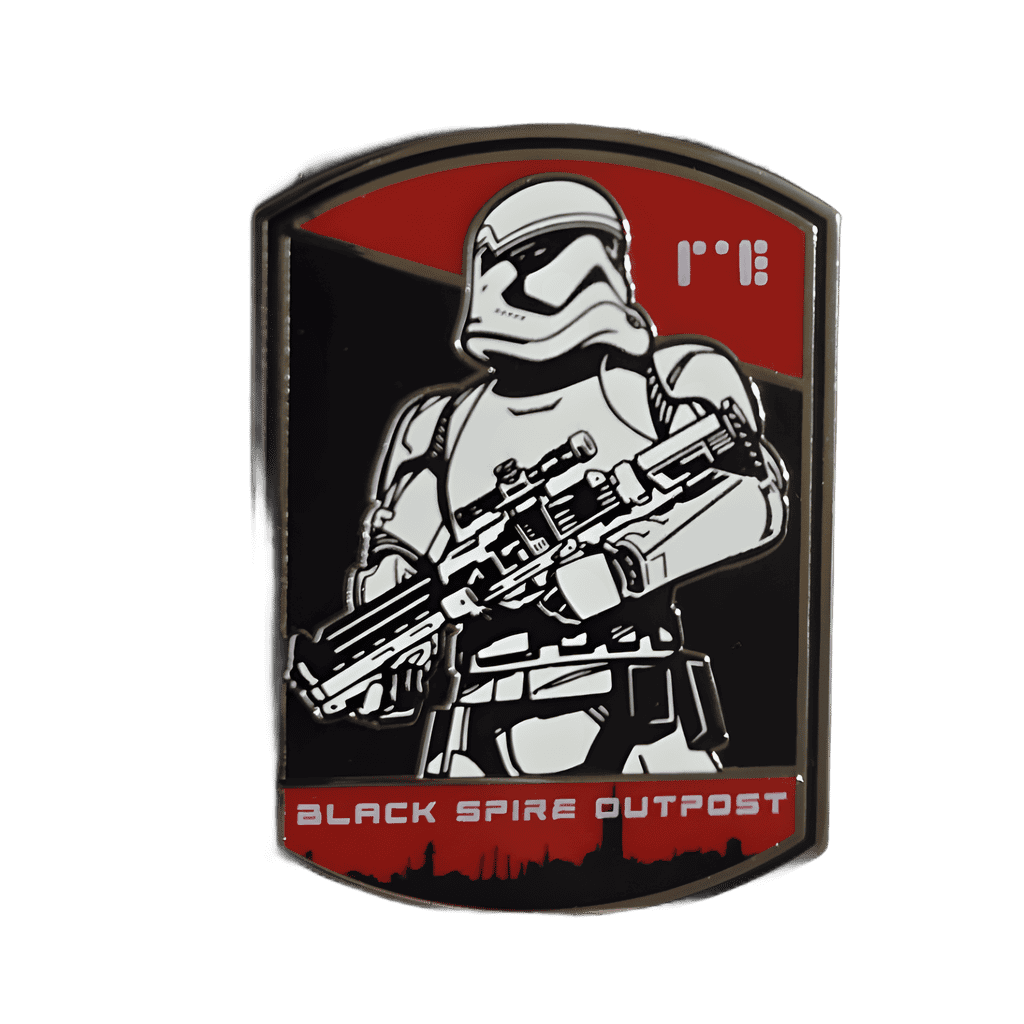 First Order Stormtrooper Black Spire Outpost Disney pin