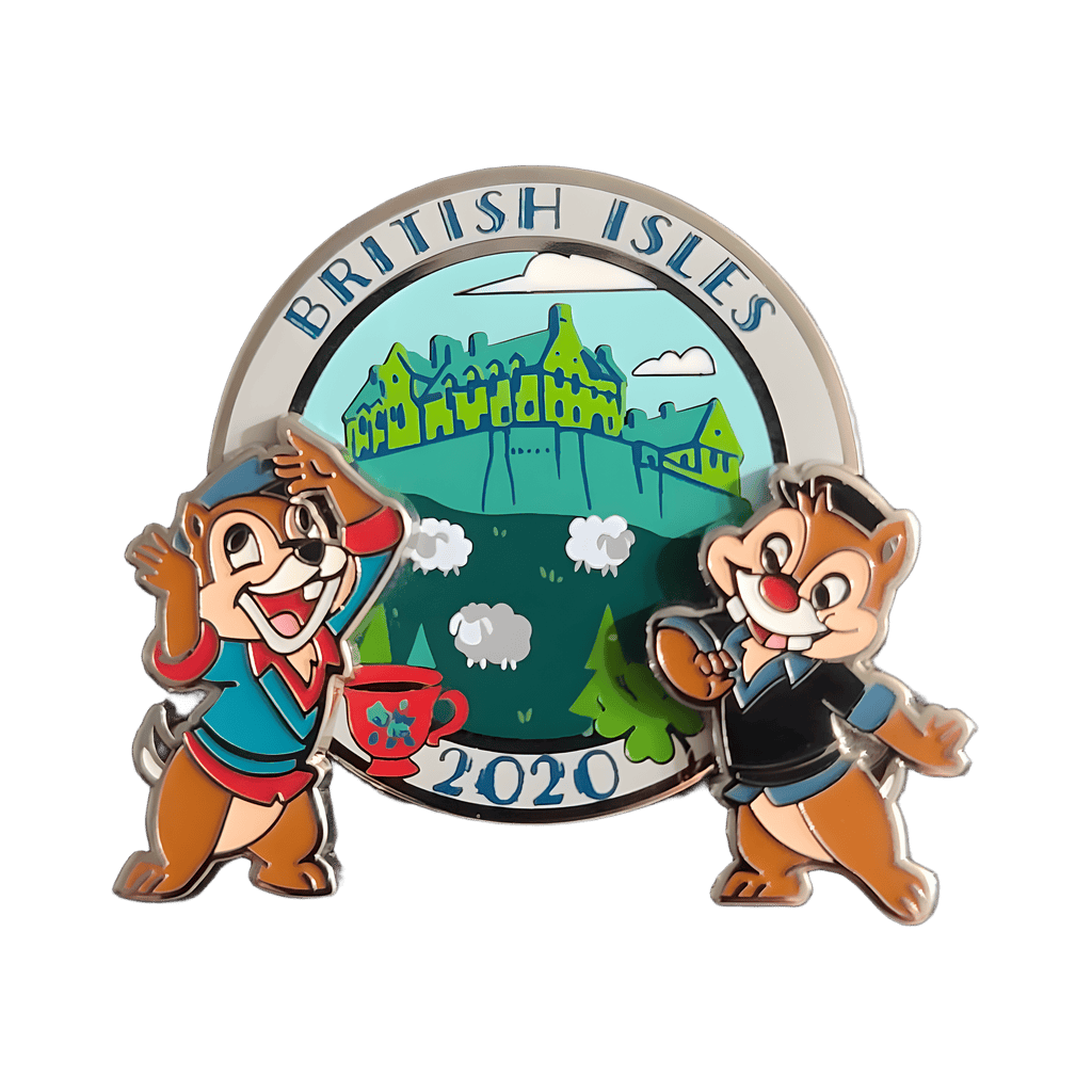 British Isles 2020 Chip & Dale Disney pin