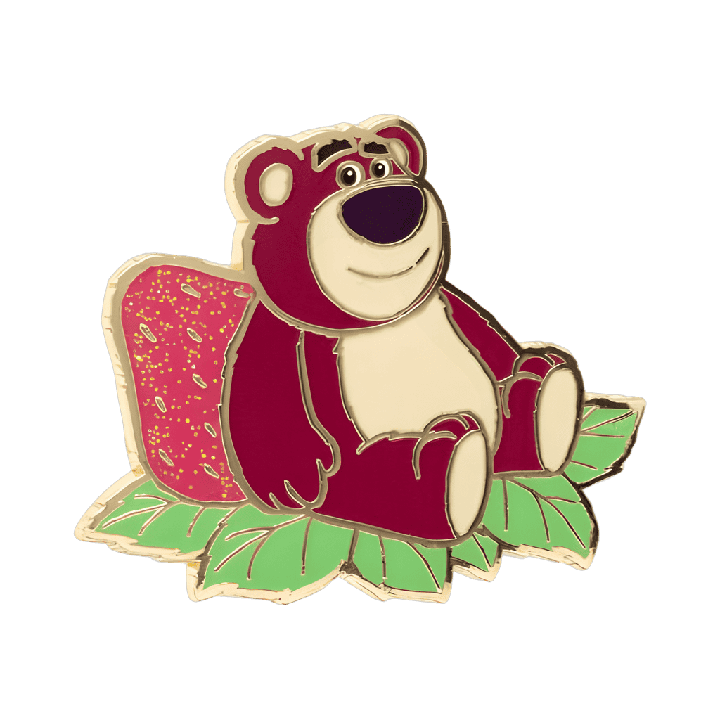 Lotso Sitting with Strawberry Disney pin