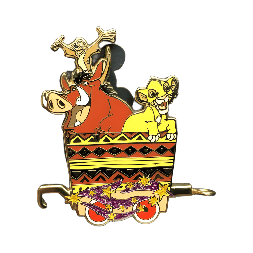 Train car (Simba, Timon and Pumbaa) Disney pin