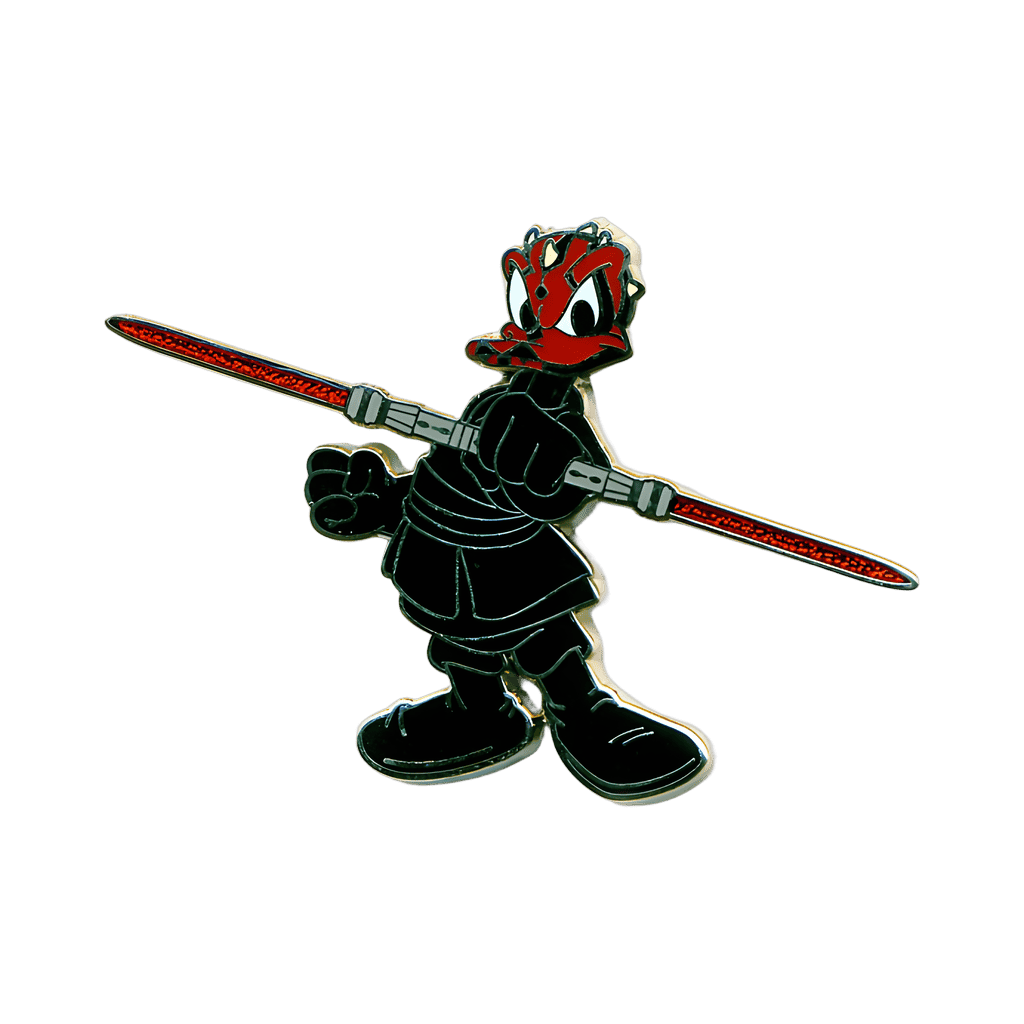 Donald Duck as Darth Maul Disney pin