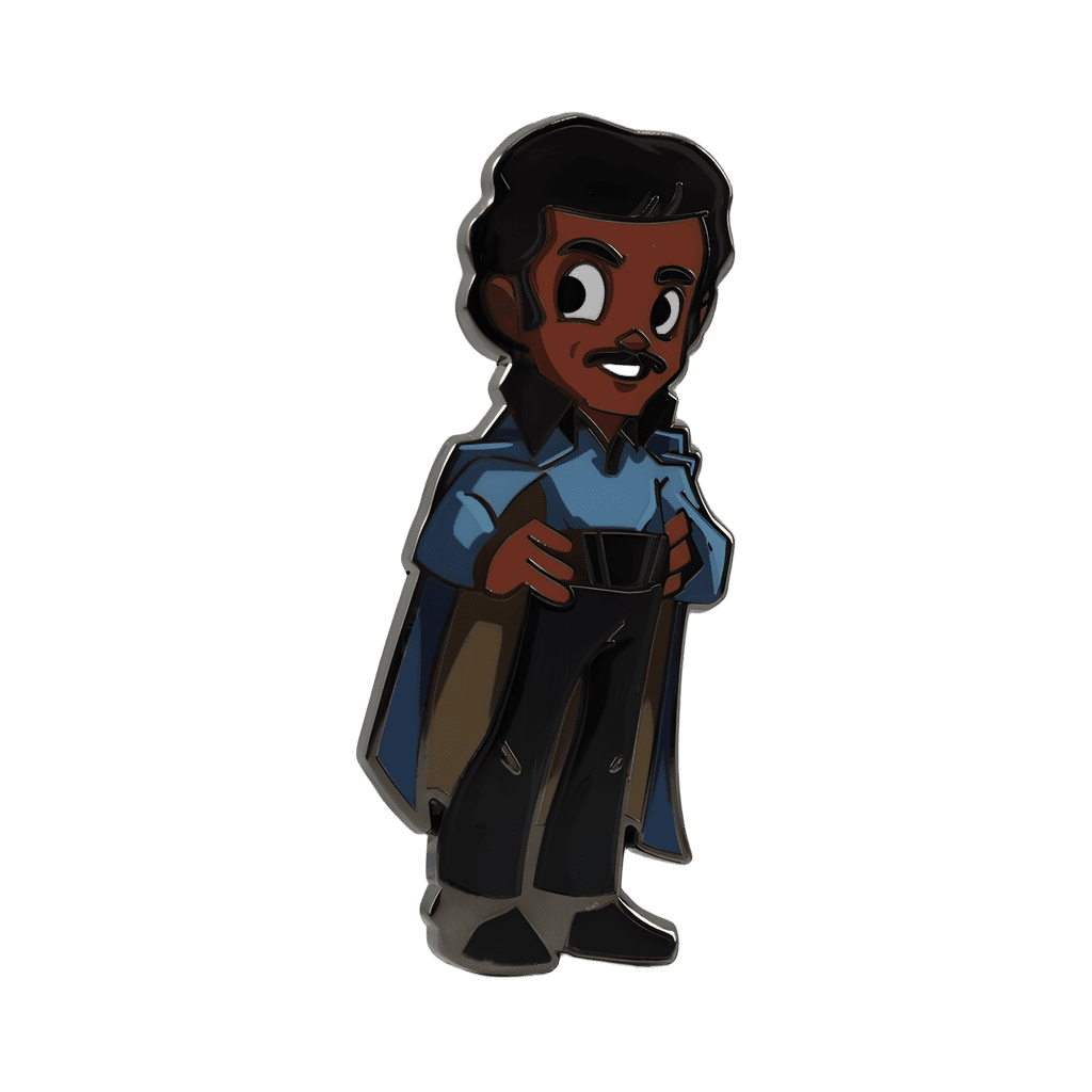 Lando Calrissian Disney pin