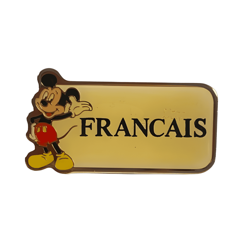 Francais Disney pin