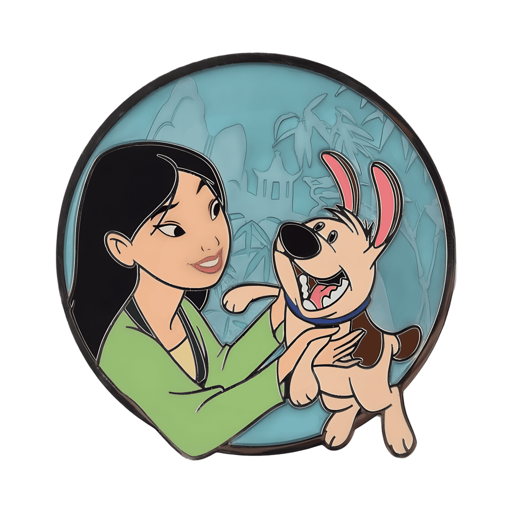 Mulan & Little Brother Disney pin