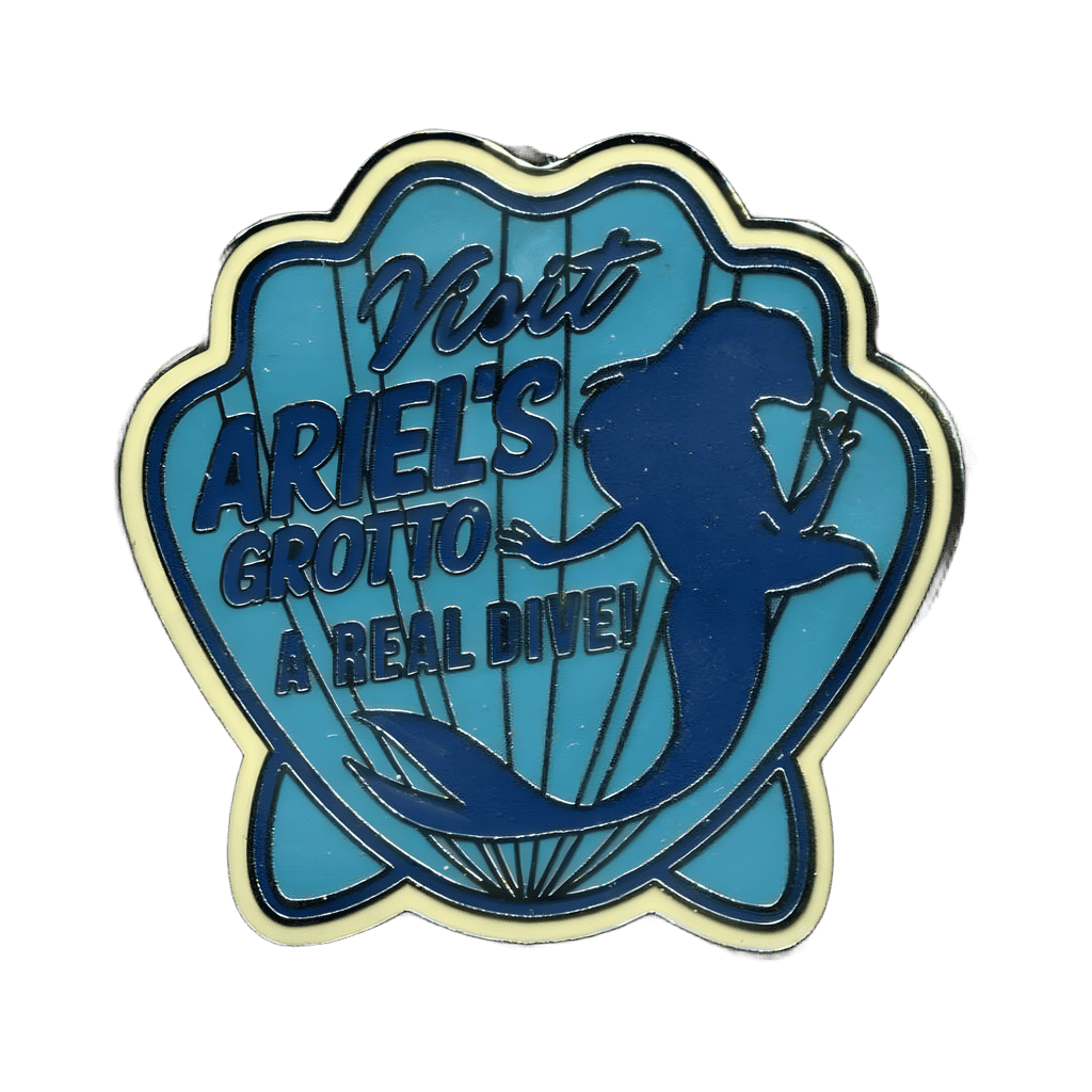 Visit Ariel's Grotto - A Real Dive Disney pin