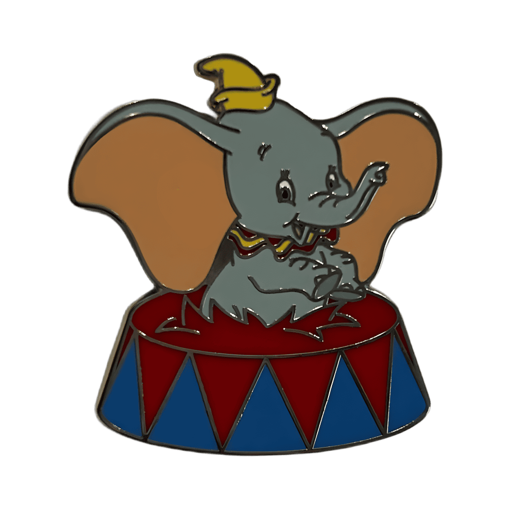 Dumbo in Pedestal Disney pin