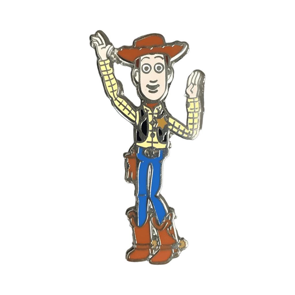 Woody Hands Up Disney pin