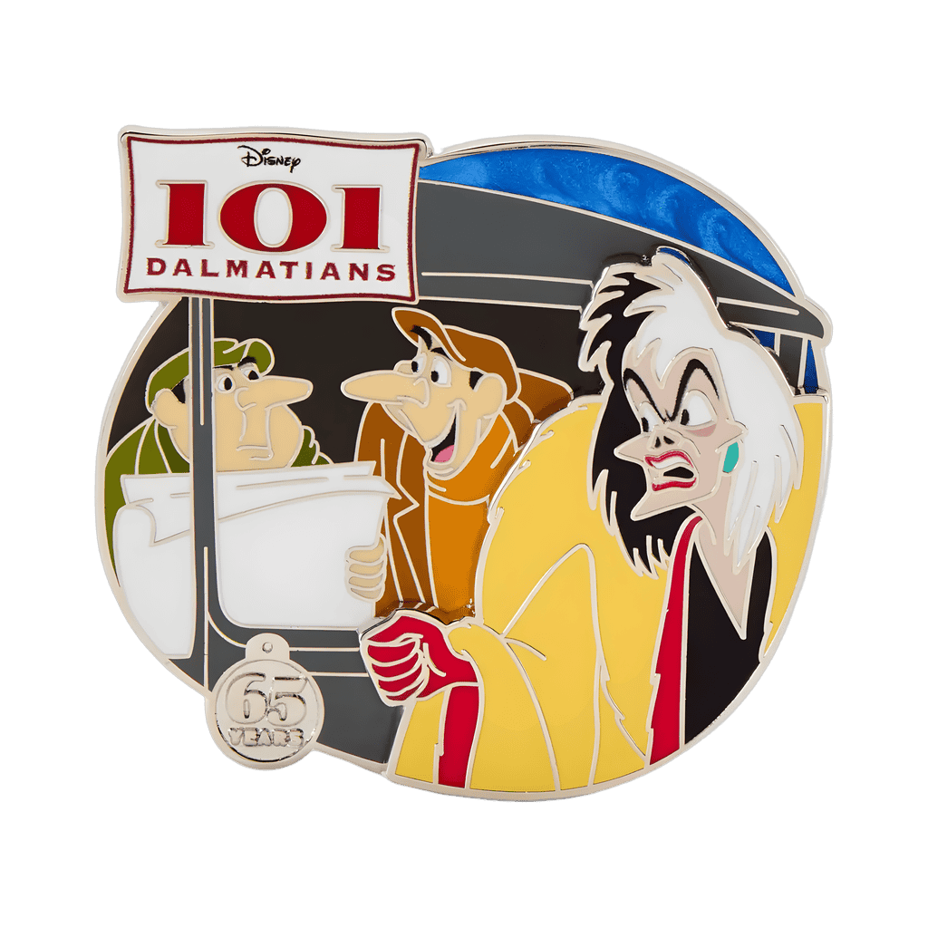 Cruella De Vil, Horace and Jasper Badun Disney pin