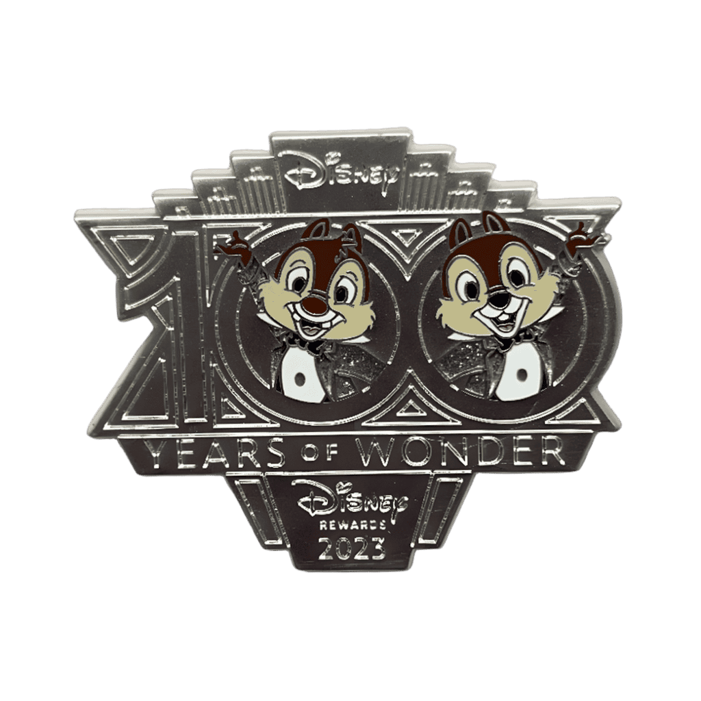 Disney Visa Rewards 2023 - 100 Years of Wonder -- Chip ‘n Dale Disney pin