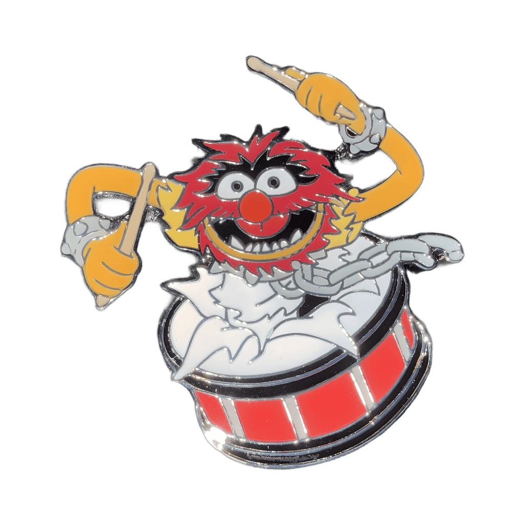 Animal drum Disney pin