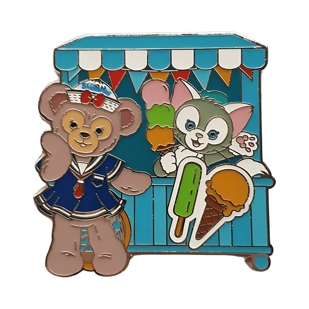 Shellie May and Gelatoni blue Disney pin