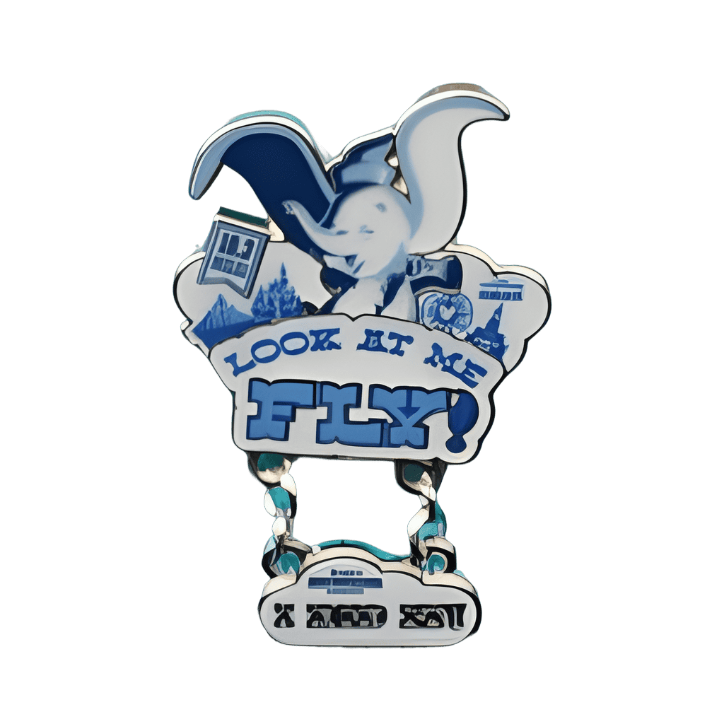 Dumbo Double Dare Look at Me Fly Dangle Disney pin