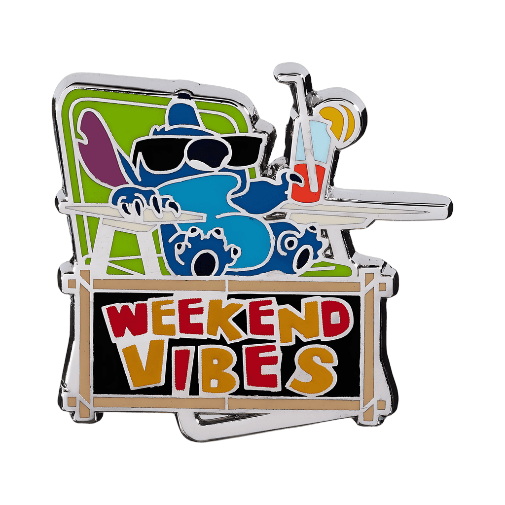 Stitch - Weekend Vibes Disney pin
