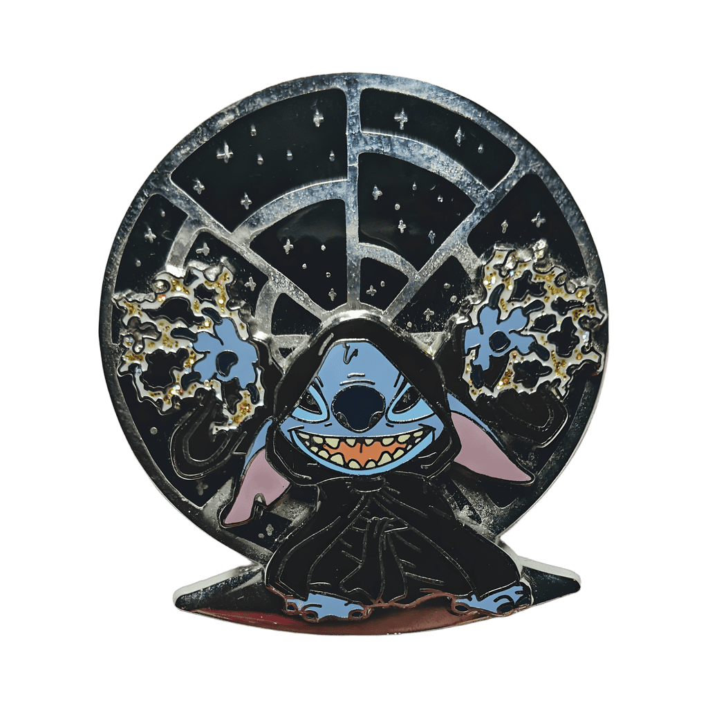 Stitch as Emperor Palpatine - Gold Lightning Disney pin