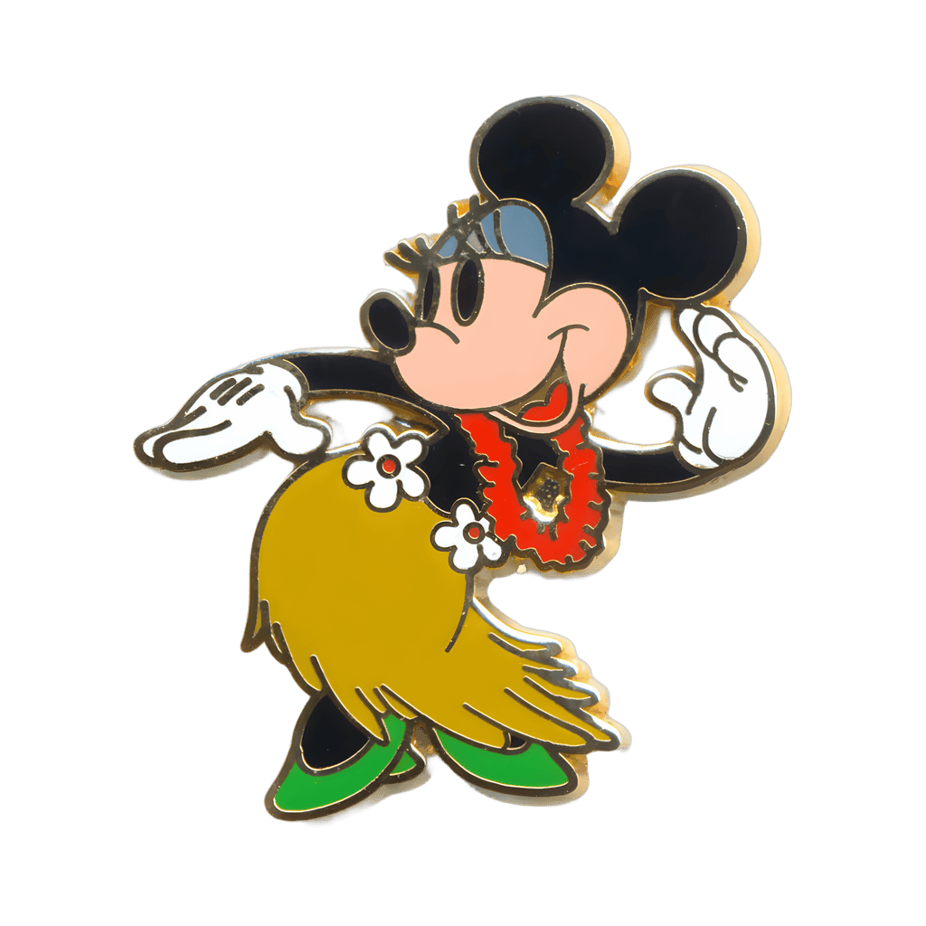 Minnie Mouse Hula Dancer Disney pin