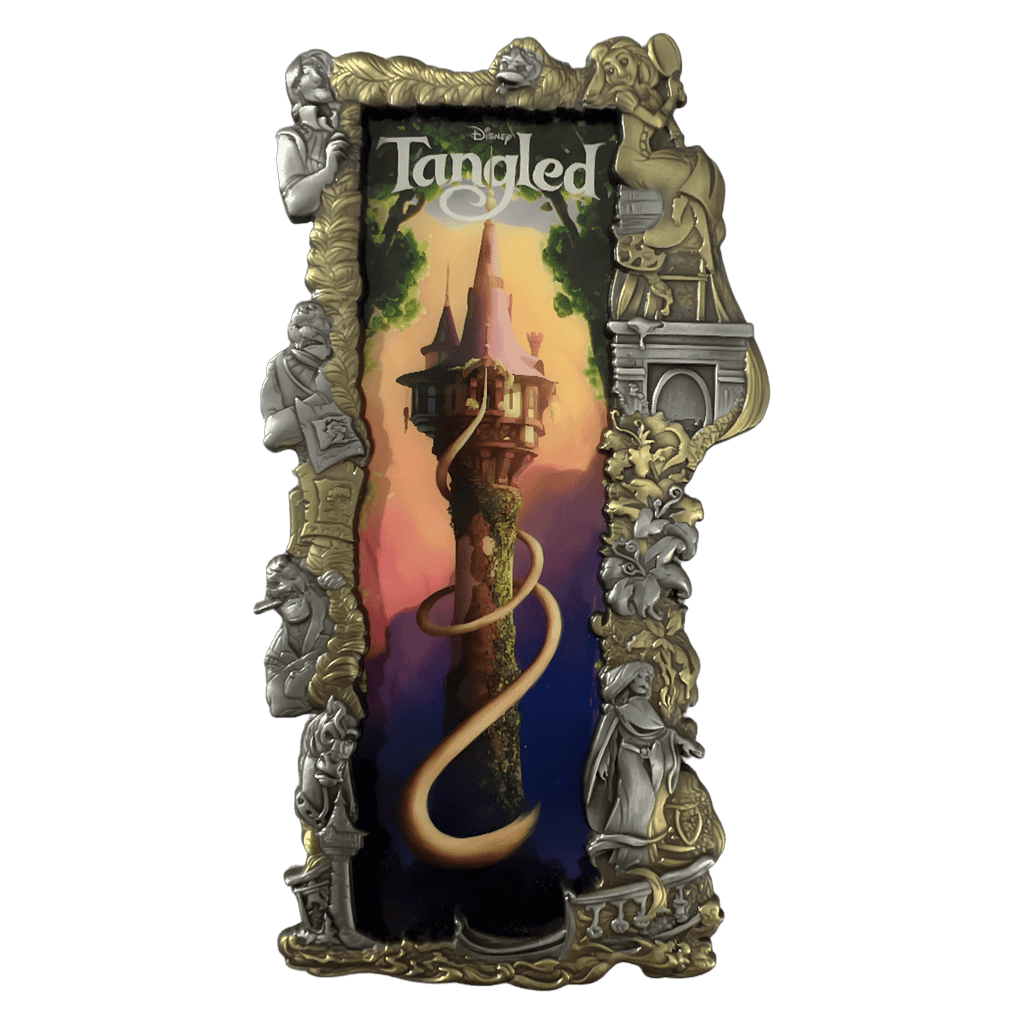 Rapunzel Tower Disney pin