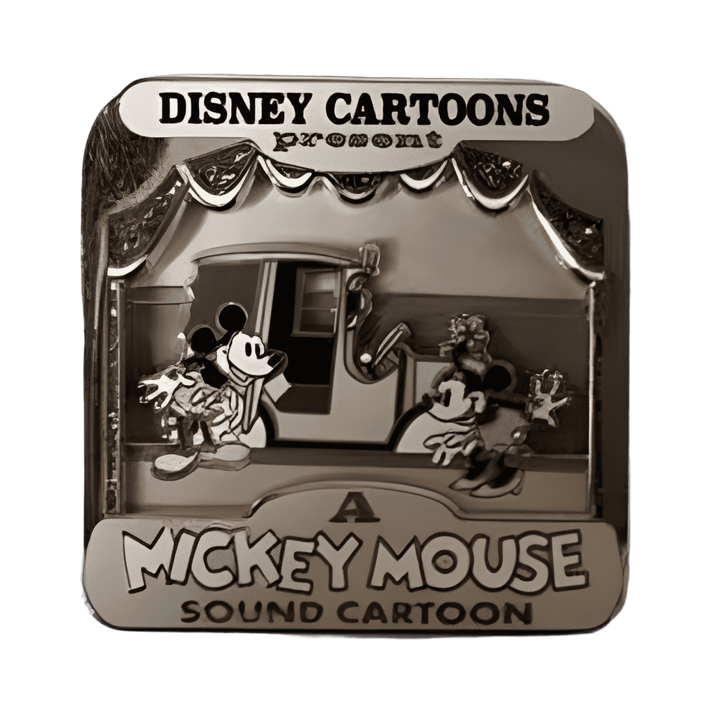 LE Variant 1 - Sound Cartoon Black and White Disney pin