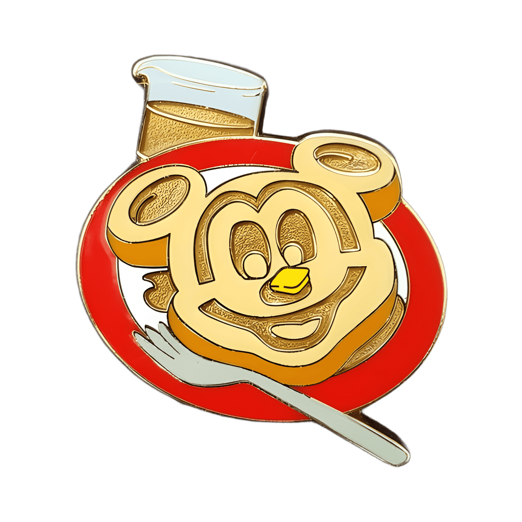 Mickey Pancake Disney pin