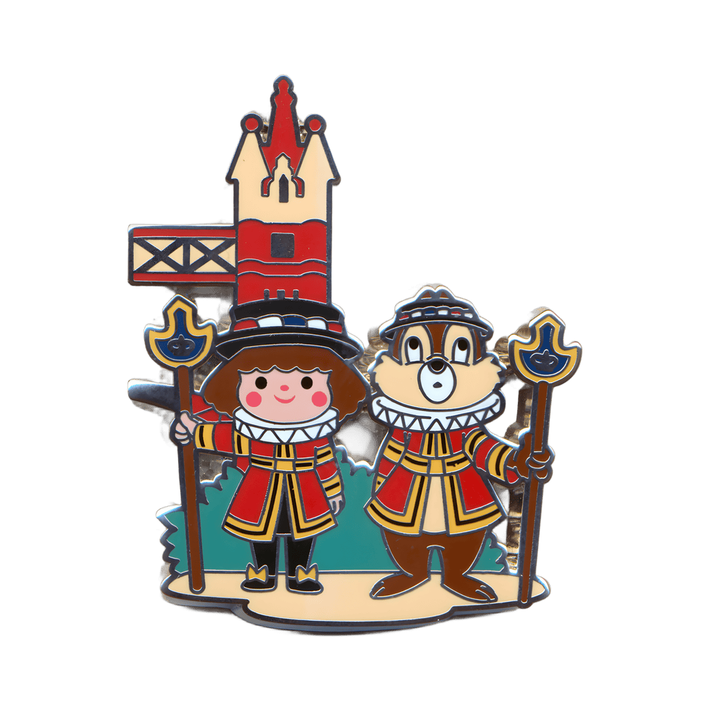 United Kingdom - Tower of London Guard Chip Disney pin