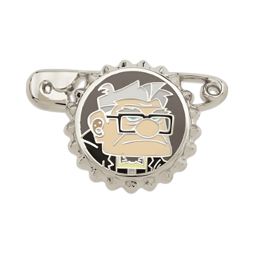 DS - UP Mini Bottlecap 3-pin Set - Carl Disney pin