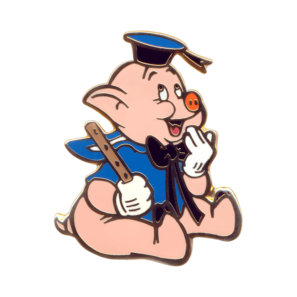 2003 Fiddler Pig Disney pin