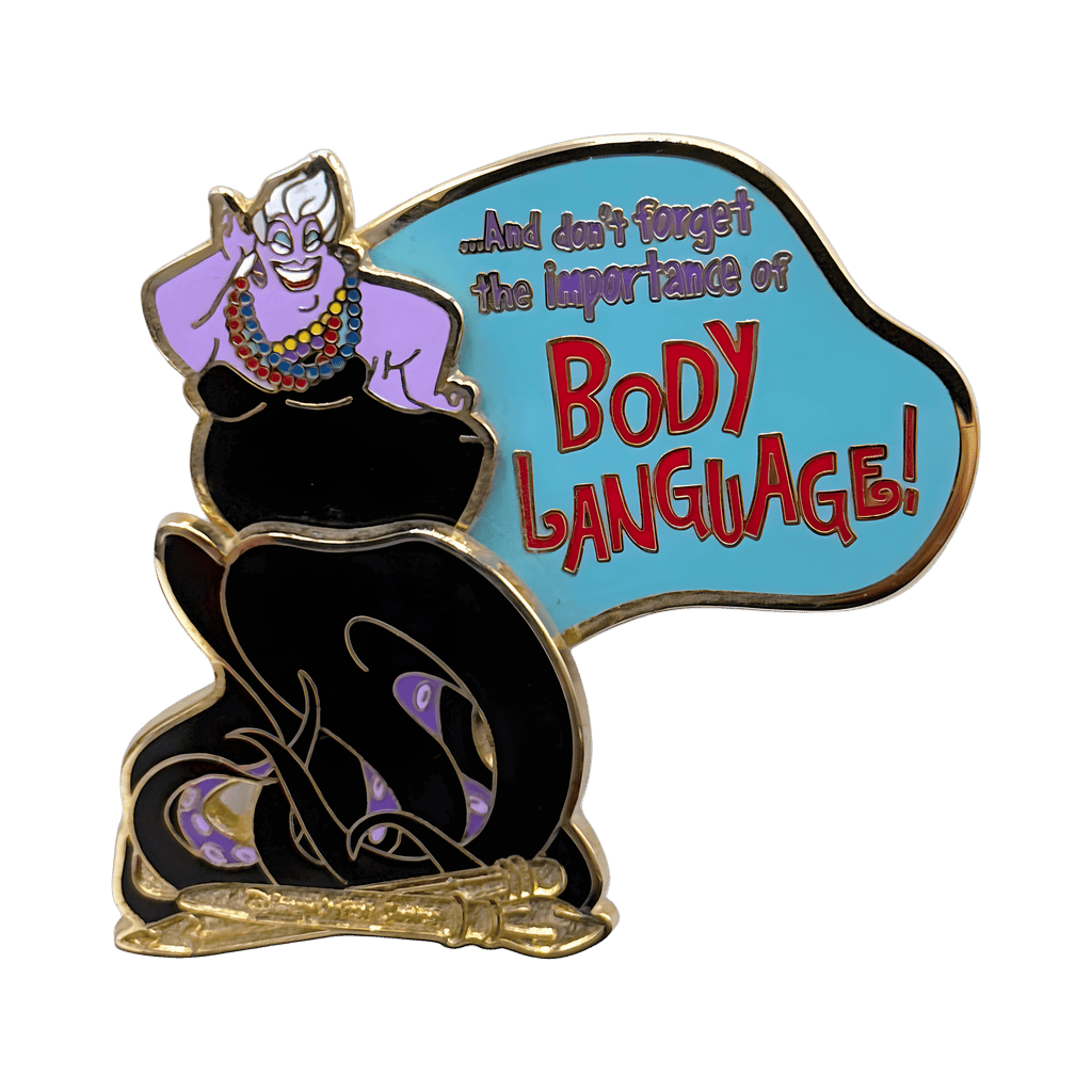 Ursula - Body Language Disney pin