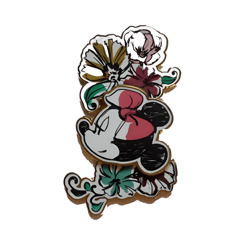 Minnie Parisienne Flowers Disney pin