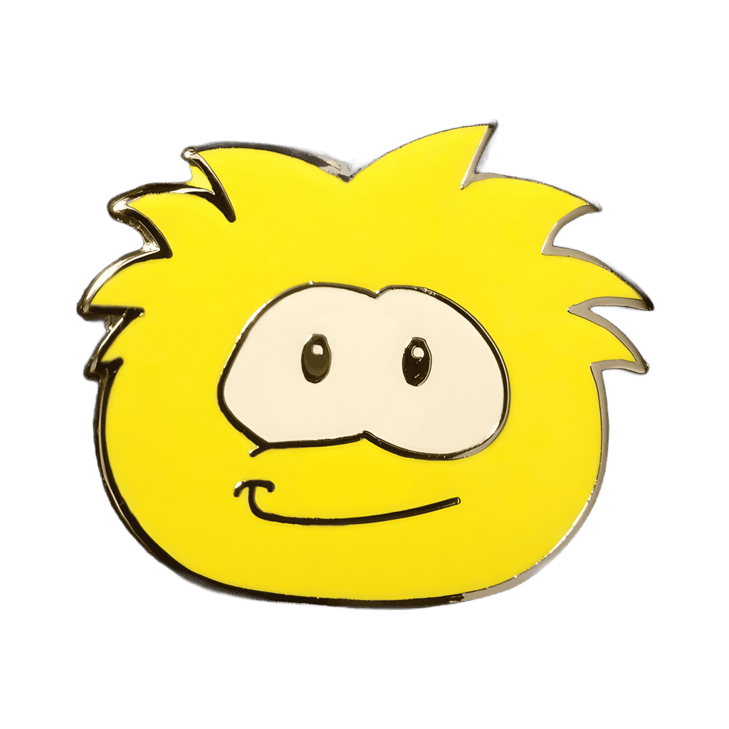 Club Penguin Puffles (Yellow) Disney pin