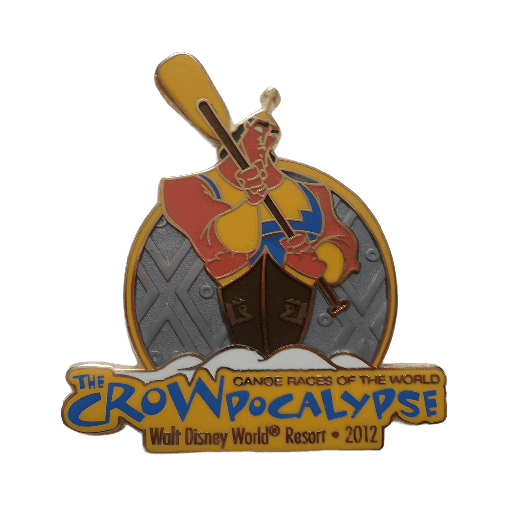 the CROWpocalypse - Canoe Races of the World - Kronk Disney pin