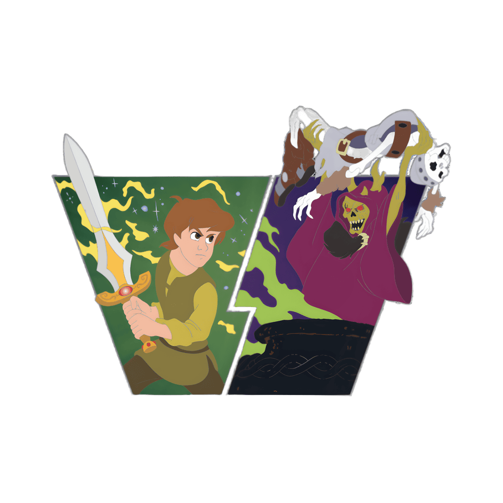 Taran vs The Horned King Set - Full Set Disney pin