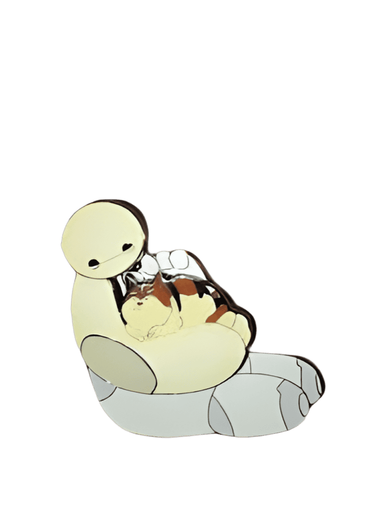 Baymax and Mochi Collector Box Disney pin