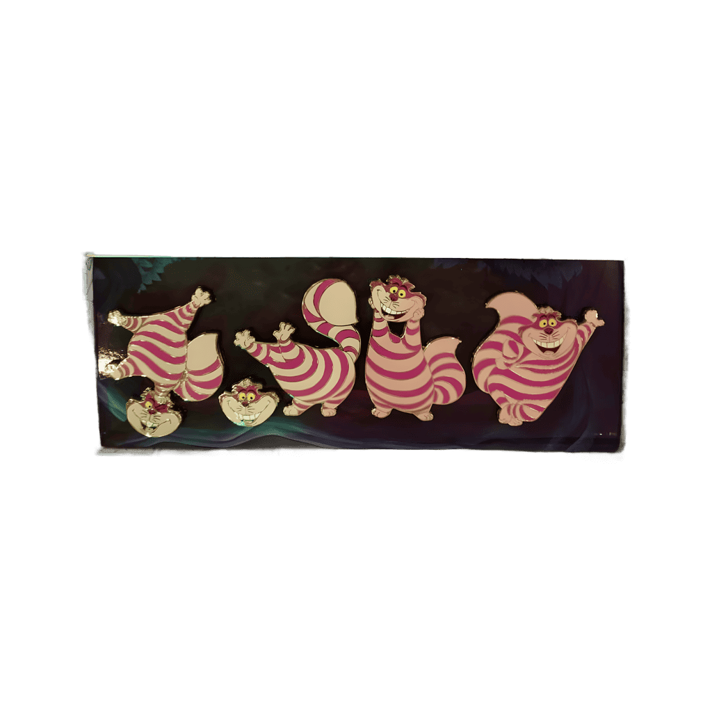 Cheshire Cat Set Disney pin