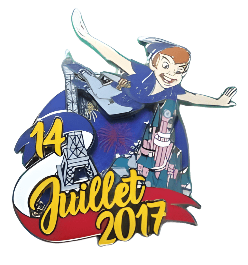 14 juillet 2017 Peter Pan Disney pin