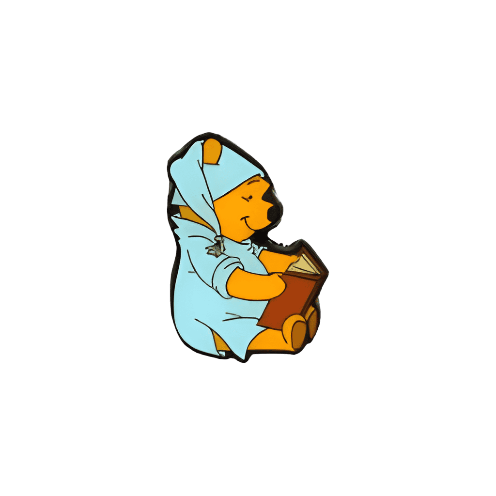 Pooh in Pajamas Disney pin