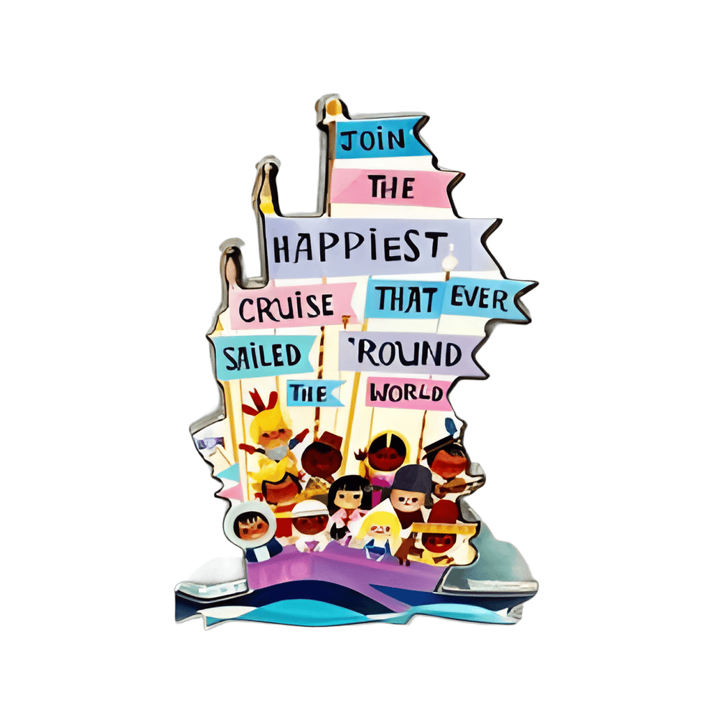Series 3 - it's a small world (Join the Happiest Cruise) Disney pin