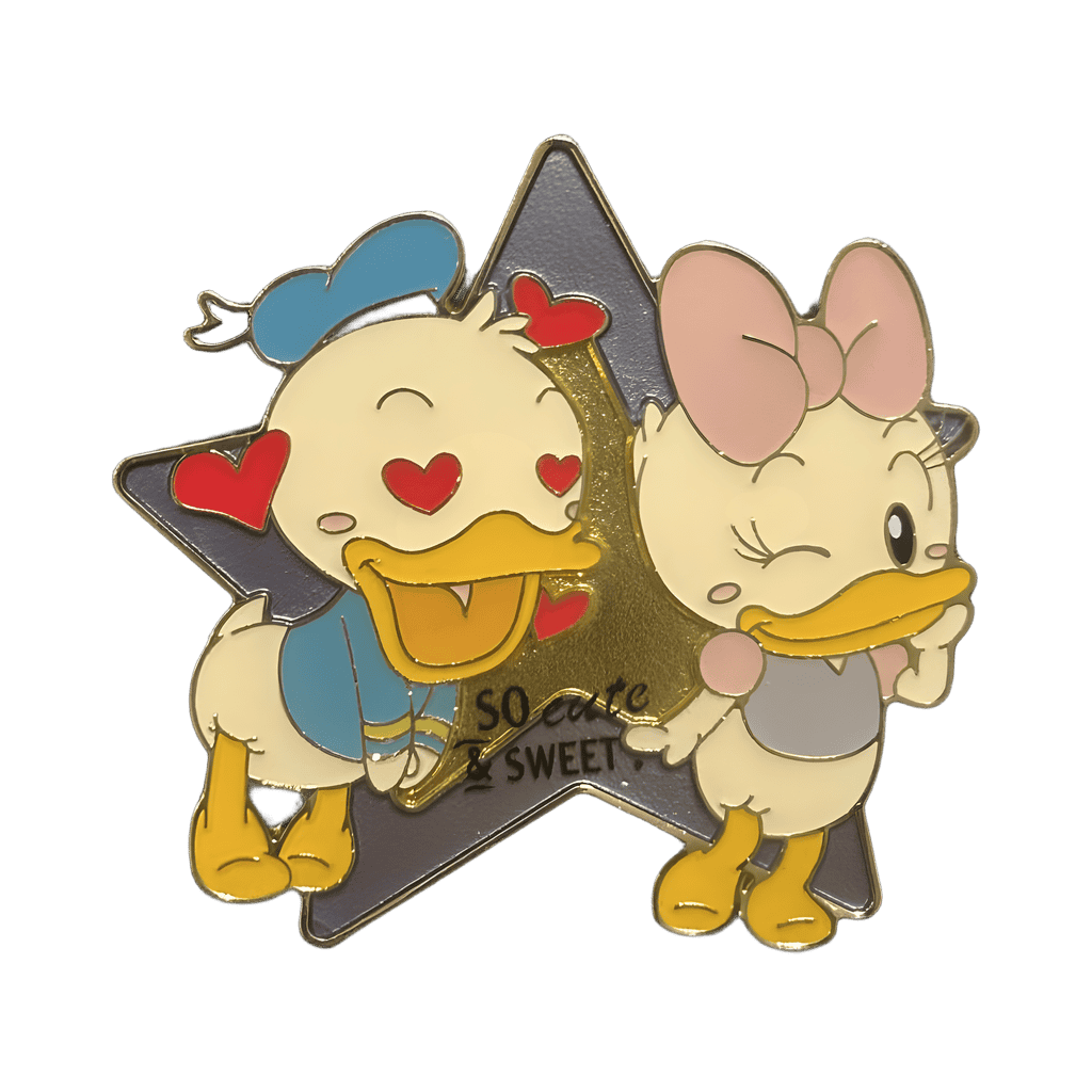 Donald and Daisy Duck - So Cute & Sweet Disney pin