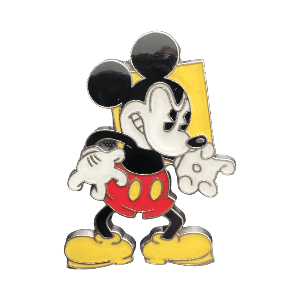 Angry Mickey Disney pin