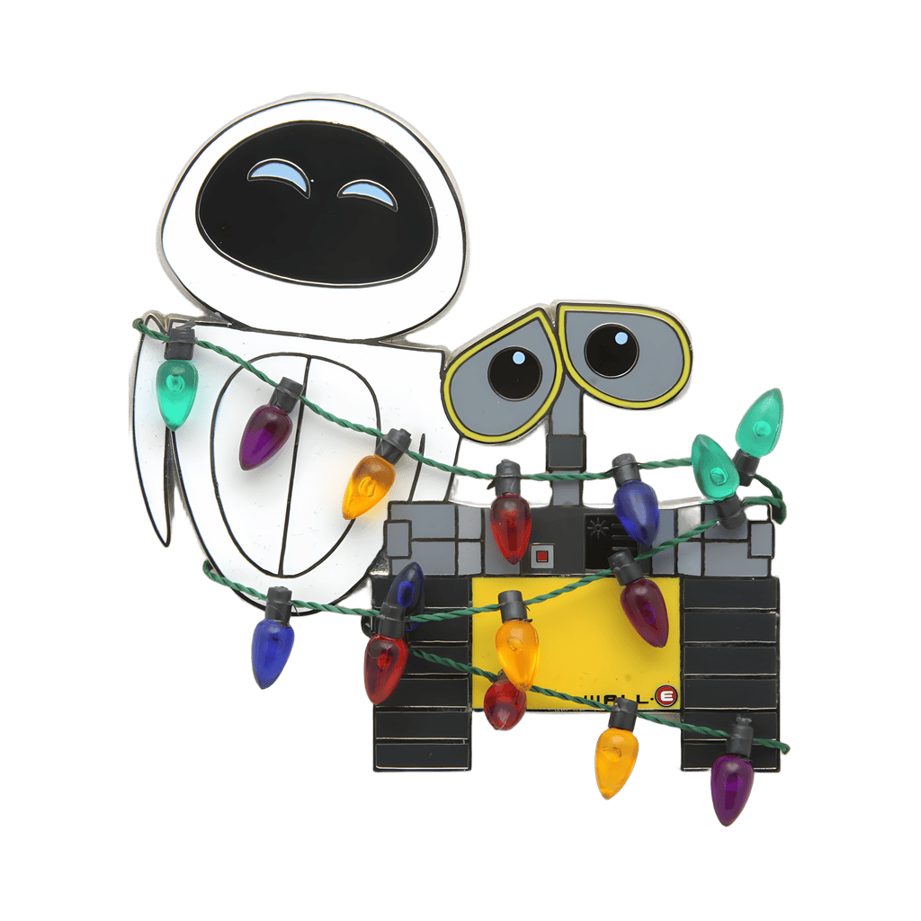 Wall-E and Eve Holiday Jumbo with Lights Disney pin