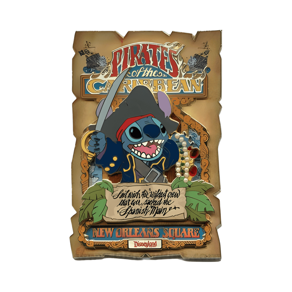 A Pirate’s Life for Stitch Disney pin