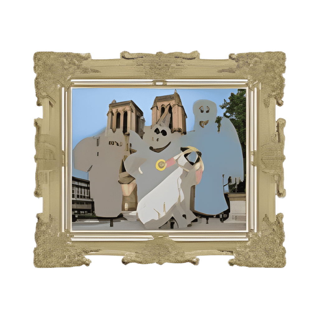 France — Djali & Gargoyles Disney pin