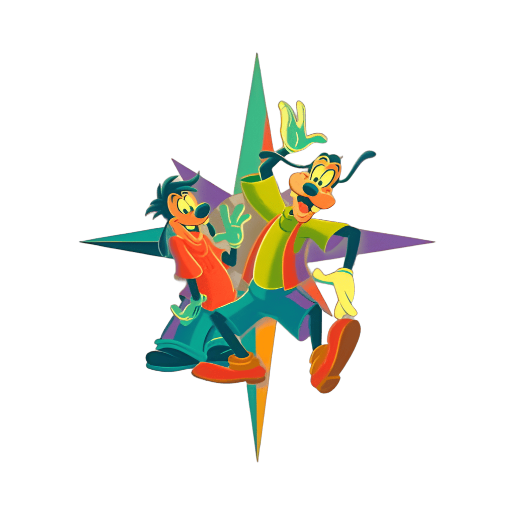 Goofy and Max Disney pin