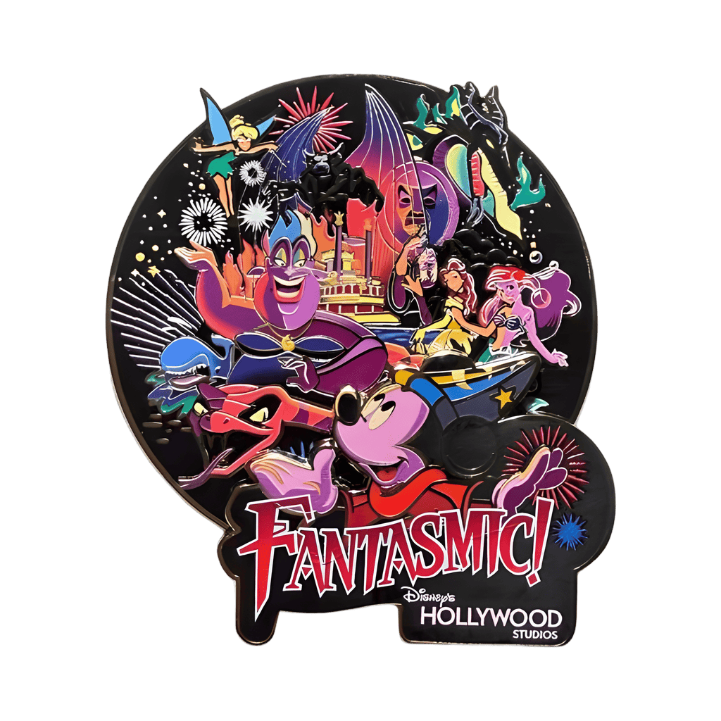 Fantasmic! Neon Scenes - Hollywood Studios Disney pin