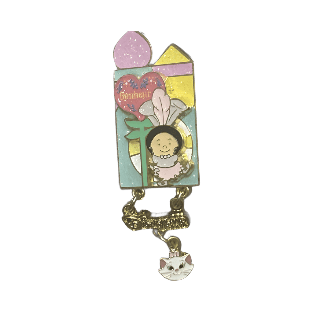 It's a Small World with Marie Dangle Disney pin
