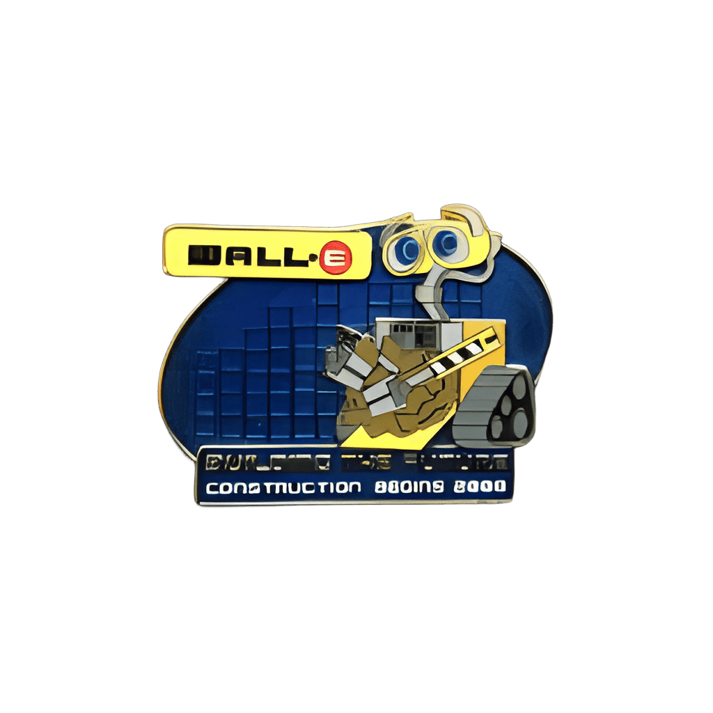 Wall-E- Building the Future Disney pin
