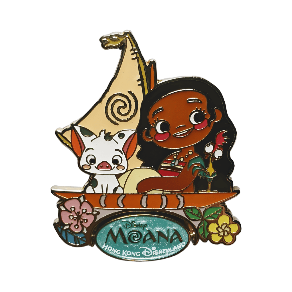 Moana, Pua & Hei Hei Disney pin