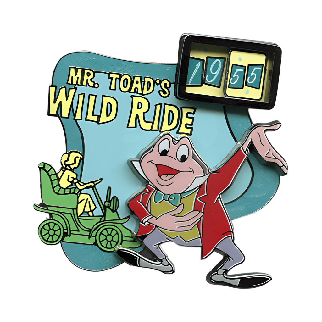 Mr. Toad's Wild Ride Disney pin