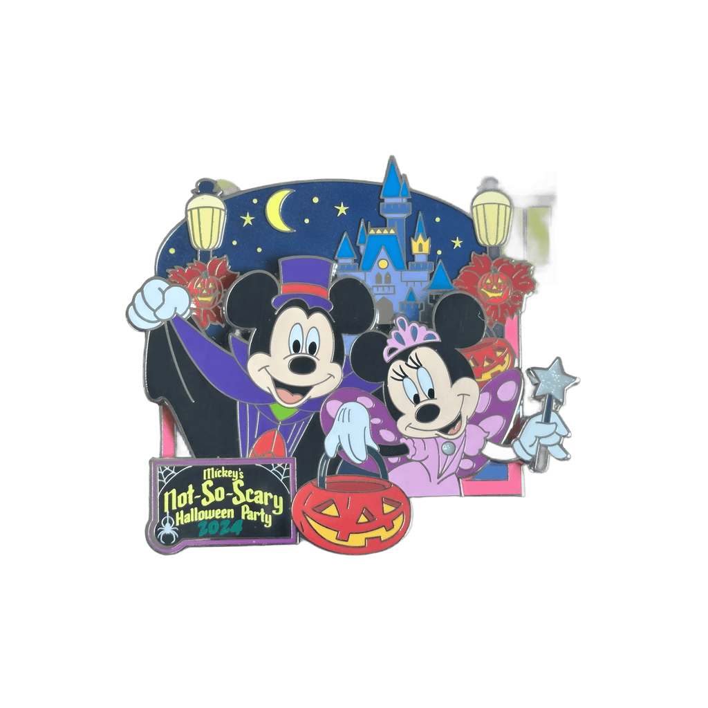 Party Logo Boxed Set - Mickey and Minnie COMPLETER Disney pin